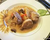 Pas rețetă Mâncărică de porc cu curry verde și lapte de cocos 3 fotografie