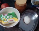 A picture of step 14 of Navratri thali.