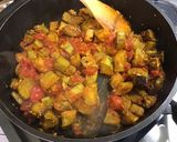 Une image de l'étape 11 de Carri de gourde aux tomates et épices.