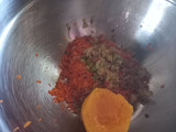 Muffins de zanahoria y calabaza. Apta bebés
