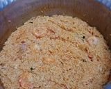 A picture of step 3 of Prawns pulao.