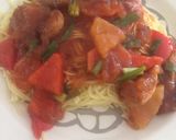 A picture of step 3 of Peruvian-Style Pineapple Chicken.