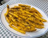 Une image de l'étape 10 de Frites de polenta aux aulx et épices.