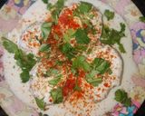 A picture of step 5 of Dahi Wada(urad daal ke wade).