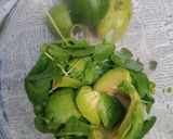 Foto langkah ke 3 dari resep Jus Bayam Alpukat Nanas.