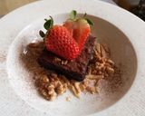 รูปขั้นตอนการทำที่ 11 ของ Chocolate chewy brownie #เบเกอรี่ง่ายๆ