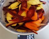 Halloween-Apfel- Möhrensalat🍎🥕 Rezeptschritt 3 Foto
