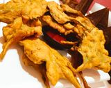 A picture of step 4 of Palak Pakoray.