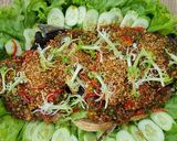Hình bước làm 4 của món Cá chim trắng sốt me siêu cay