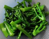 Foto del paso 3 de la receta: Ensalada de bimi con aliño de yogurt