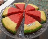 عکس مرحله 6 از دستور کیک هندونه ای ۳🍉