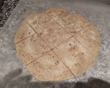 Foto del paso 3 de la receta: Crackers saladas de dúo de harinas