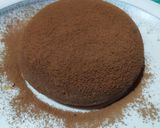A picture of step 3 of Choco lava cake.