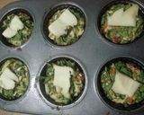Foto del paso 2 de la receta: Muffins de espinaca ❤️
