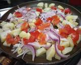 Potato eggs omelette recipe step 3 photo
