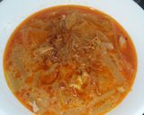 Foto langkah ke 5 dari resep Sayur lontong pepaya muda betawi.