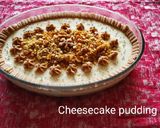 A picture of step 4 of Cheesecake pudding.