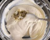 A picture of step 1 of Lychee Shrikhand.