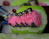 Foto langkah ke 8 dari resep PINKy Blackforest Roll.