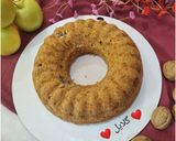 عکس مرحله 4 از دستور کیک سیب 🍎🍏 و گردو 😋