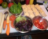 Foto del paso 5 de la receta: Sándwiches de cerdo agridulce en pan bata