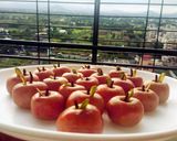 A picture of step 10 of Apple Mithai.