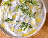 Hình bước làm 4 của món 💚 Tzatziki - Sốt Dưa Leo Sữa Chua Hy Lạp (Vegetarian)