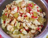 फ्रूट कस्टर्ड (fruit custard recipe in Hindi) रेसिपी चरण 4 फोटो
