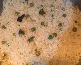 A picture of step 7 of Green Peas Capsicum Pulao.