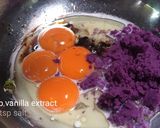 รูปขั้นตอนการทำที่ 1 ของ สูตรเค้กมันม่วง Purple Sweet Potato Cake