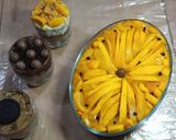صورة لخطوة 11 من وصفة الكنافه بالمانجو 🥭🥭