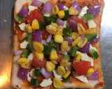A picture of step 2 of Bread Pizza.