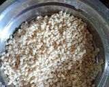 A picture of step 1 of Urad Dal Dahi Phulki / Doi Fuluri.
