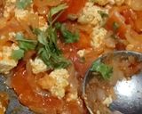 A picture of step 5 of Paneer bhurji.