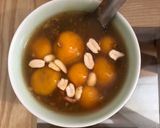 Hình bước làm 5 của món Chè nếp bí đỏ