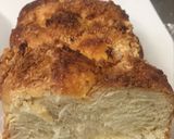 Hình bước làm 11 của món Bánh mì dừa hoa cúc