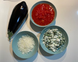Foto del paso 1 de la receta: Canelones de berenjena con relleno de ricotta y espinacas