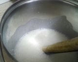 A picture of step 2 of Dahi ki meethi lussi.
