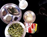 A picture of step 1 of Curd Gwarfali.