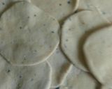 A picture of step 4 of Methi puri #Indiandishcontest.