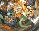 A picture of step 4 of Chettinad Tomato Chutney.