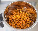 A picture of step 2 of Protein Power Chickpea Appes with Coconut Peanut Chutney (Kala chana breakfast).