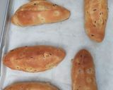 Foto langkah ke 9 dari resep Roti Smoked Beef Keju Metode Poolish.