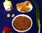 A picture of step 11 of Pav Bhaji.