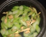 薑絲芥菜心蛤蜊湯的食譜步驟1照片