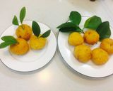 Hình bước làm 14 của món Cơm trái quýt vàng