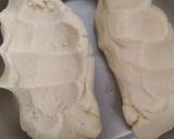 A picture of step 2 of Kiwi cookies.