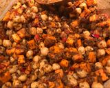 A picture of step 3 of Chickpea and sweet potato curry.