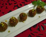 A picture of step 3 of Carrot Laddu.