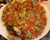 Une image de l'étape 5 de Tarte tatin de légumes.